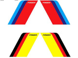 Sticker BMW MPower pour aile avant | automobile-passion