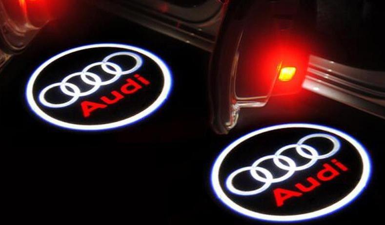 Projecteur de Portière Audi Logo avec Cercle