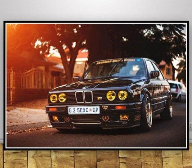 Tableau BMW M3 OLD | Tableau-toile™