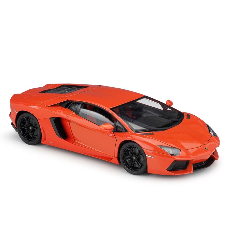 Modèle réduit de voiture : Lamborghini Aventador LP Echelle 1/24 Rouge