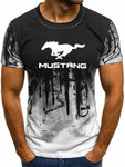 T-shirt Mustang bi-ton
