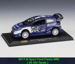 Voiture Miniature Ford Fiesta WRC 2017 (1:32)