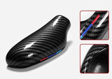 Carbon Fiber Style Car Gear Shift Knob Cover M Performance For BMW 5 7 Series X3 X4 G30 G31 G01 G02 G32 6GT LHD Car Styling