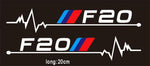 Sticker BMW F Pour Vitre Arrière | automobile-passion
