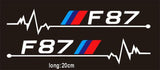 Sticker BMW F Pour Vitre Arrière | automobile-passion