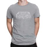 T-shirt VW Les plans du T1 | automobile-passion