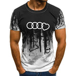 T-shirt Audi Love Bi-ton