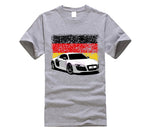 T-shirt Audi R8 Drapeau Allemand
