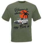 T-shirt Mercedes Ma voiture est ma Maison | automobile-passion