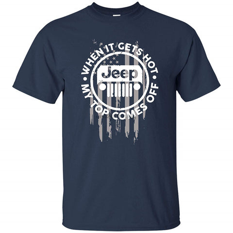 T-shirt Jeep When It Gets Hot