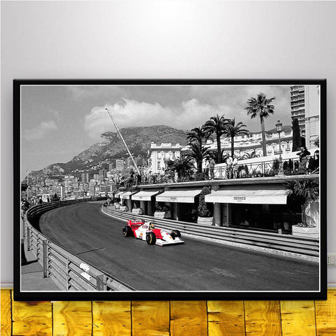 Tableau Voiture Mclaren Ayrton Senna | automobile-passion
