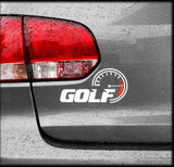 Sticker VW Golf Speed
