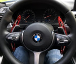 Extension de Palettes au Volant BMW en Aluminium Noir