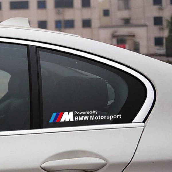 Sticker BMW La Performance pour Vitre-arrière