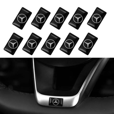 Sticker Mercedes Sigle Pour Volant | automobile-passion