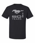 T-shirt Mustang 50 Ans | automobile-passion