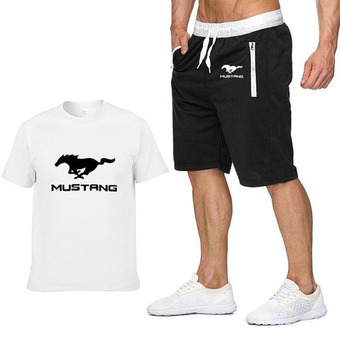T-shirt Mustang Avec Short | automobile-passion