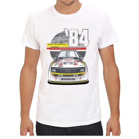 T-shirt Audi Quattro de Compétition | automobile-passion