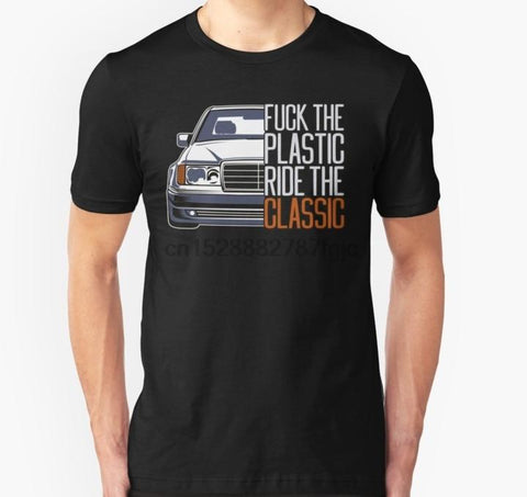 T-shirt Mercedes F*ck le Plastique | automobile-passion