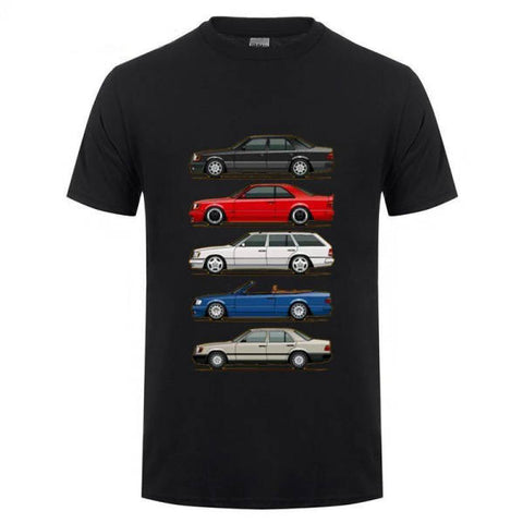 T-shirt Mercedes W124 Evolution | automobile-passion