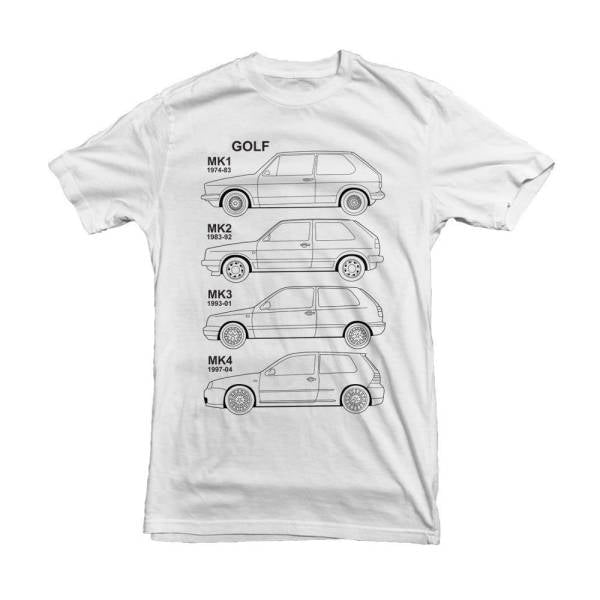 T-shirt VW Golf GTI Evolution
