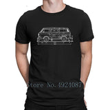 T-shirt VW Les plans du T1 | automobile-passion