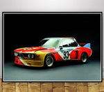 Tableau Manga BMW M3 de Rallye | automobile-passion