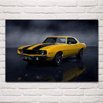 Tableau Voiture Chevrolet Camaro 1969 | automobile-passion